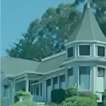 California coastal residential home